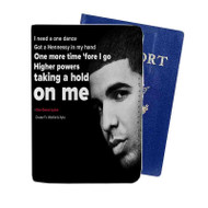 Onyourcases Drake Feat Wiz Kid and Kyla One Dance Custom Passport Wallet Case With Credit Card Holder Top Awesome Personalized PU Leather Travel Trip Vacation Baggage Cover