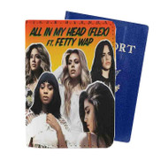Onyourcases Fifth Harmony feat Fetty Wap All In My Head Custom Passport Wallet Case With Credit Card Holder Top Awesome Personalized PU Leather Travel Trip Vacation Baggage Cover