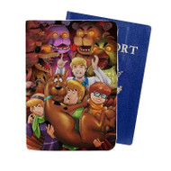 Onyourcases Five Nights at Freddy s and Scooby Doo Custom Passport Wallet Case With Credit Card Holder Top Awesome Personalized PU Leather Travel Trip Vacation Baggage Cover