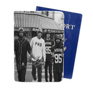 Onyourcases Flatbush Zombies Art Custom Passport Wallet Case With Credit Card Holder Top Awesome Personalized PU Leather Travel Trip Vacation Baggage Cover