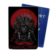 Onyourcases Game of Thrones Star Wars Darth Vader Custom Passport Wallet Case With Credit Card Holder Top Awesome Personalized PU Leather Travel Trip Vacation Baggage Cover