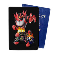 Onyourcases Incineroar Smash Bros Custom Passport Wallet Case With Credit Card Holder Top Awesome Personalized PU Leather Travel Trip Vacation Baggage Cover