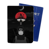 Onyourcases Itachi Uchiha Clan Custom Passport Wallet Case With Credit Card Holder Top Awesome Personalized PU Leather Travel Trip Vacation Baggage Cover