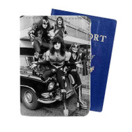 Onyourcases Kiss Band Custom Passport Wallet Case With Credit Card Holder Top Awesome Personalized PU Leather Travel Trip Vacation Baggage Cover