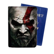 Onyourcases Kratos God of War Custom Passport Wallet Case With Credit Card Holder Top Awesome Personalized PU Leather Travel Trip Vacation Baggage Cover