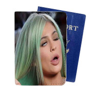 Onyourcases Kylie Jenner Custom Passport Wallet Case With Credit Card Holder Top Awesome Personalized PU Leather Travel Trip Vacation Baggage Cover