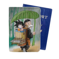Onyourcases Little Goku and Gohan Custom Passport Wallet Case With Credit Card Holder Top Awesome Personalized PU Leather Travel Trip Vacation Baggage Cover