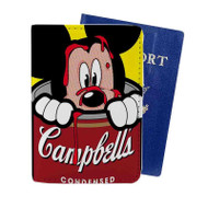 Onyourcases Mickey Campbells Custom Passport Wallet Case With Credit Card Holder Top Awesome Personalized PU Leather Travel Trip Vacation Baggage Cover