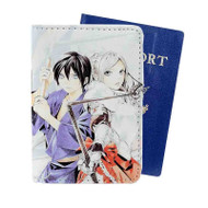 Onyourcases Noragami Yato and Bishamon Custom Passport Wallet Case With Credit Card Holder Top Awesome Personalized PU Leather Travel Trip Vacation Baggage Cover