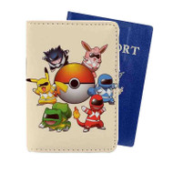 Onyourcases Pokemon Rangers Custom Passport Wallet Case With Credit Card Holder Top Awesome Personalized PU Leather Travel Trip Vacation Baggage Cover