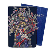 Onyourcases Sailor Moon Game of Thrones Custom Passport Wallet Case With Credit Card Holder Top Awesome Personalized PU Leather Travel Trip Vacation Baggage Cover