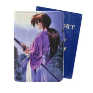 Onyourcases Samurai X Rurouni Kenshin Custom Passport Wallet Case With Credit Card Holder Top Awesome Personalized PU Leather Travel Trip Vacation Baggage Cover