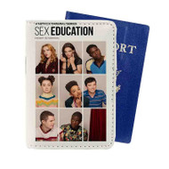 Onyourcases Sex Education Custom Passport Wallet Case With Credit Card Holder Top Awesome Personalized PU Leather Travel Trip Vacation Baggage Cover
