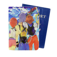 Onyourcases Sora Kairi and Riku Kingdom Hearts Custom Passport Wallet Case With Credit Card Holder Top Awesome Personalized PU Leather Travel Trip Vacation Baggage Cover