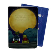 Onyourcases Sora Kingdom Hearts and Pooh Quotes Custom Passport Wallet Case With Credit Card Holder Top Awesome Personalized PU Leather Travel Trip Vacation Baggage Cover