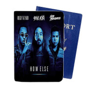Onyourcases Steve Aoki Feat Rich The Kid ILove Makonne Custom Passport Wallet Case With Credit Card Holder Top Awesome Personalized PU Leather Travel Trip Vacation Baggage Cover