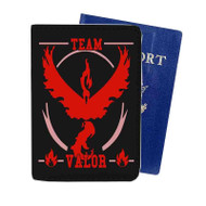 Onyourcases Team Valor Pokemon Go Custom Passport Wallet Case With Credit Card Holder Top Awesome Personalized PU Leather Travel Trip Vacation Baggage Cover