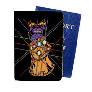 Onyourcases Thanos The Avengers Infinity War Custom Passport Wallet Case With Credit Card Holder Top Awesome Personalized PU Leather Travel Trip Vacation Baggage Cover