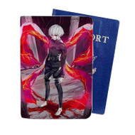 Onyourcases Tokyo Ghoul Kaneki Ken Angry Custom Passport Wallet Case With Credit Card Holder Top Awesome Personalized PU Leather Travel Trip Vacation Baggage Cover