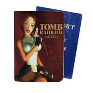 Onyourcases Tomb Raider Lara Croft Custom Passport Wallet Case With Credit Card Holder Top Awesome Personalized PU Leather Travel Trip Vacation Baggage Cover