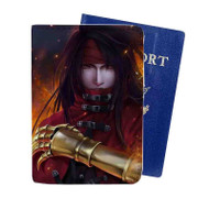 Onyourcases Vincent Valentine Final Fantasy VII Custom Passport Wallet Case With Credit Card Holder Top Awesome Personalized PU Leather Travel Trip Vacation Baggage Cover
