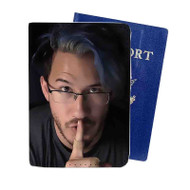 Onyourcases World s Quietest Markiplier Custom Passport Wallet Case With Credit Card Holder Top Awesome Personalized PU Leather Travel Trip Vacation Baggage Cover