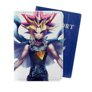 Onyourcases Yami Yugi Yu Gi Oh Custom Passport Wallet Case With Credit Card Holder Top Awesome Personalized PU Leather Travel Trip Vacation Baggage Cover