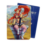 Onyourcases Yoko Gurren Lagann Custom Passport Wallet Case With Credit Card Holder Top Awesome Personalized PU Leather Travel Trip Vacation Baggage Cover