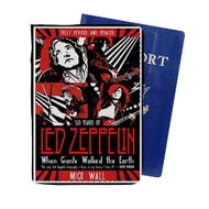 Onyourcases 50 Years of Led Zeppelin Custom Passport Wallet Case With Credit Card Holder Awesome Personalized PU Leather Top Travel Trip Vacation Baggage Cover
