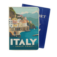 Onyourcases Amalfi Coast Italy Custom Passport Wallet Case With Credit Card Holder Awesome Personalized PU Leather Top Travel Trip Vacation Baggage Cover