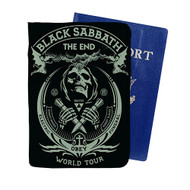 Onyourcases Black Sabbath The End World Tour Custom Passport Wallet Case With Credit Card Holder Awesome Personalized PU Leather Top Travel Trip Vacation Baggage Cover