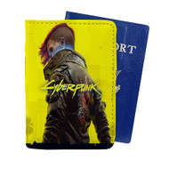 Onyourcases Cyberpunk 2077 PS5 Custom Passport Wallet Case With Credit Card Holder Awesome Personalized PU Leather Top Travel Trip Vacation Baggage Cover