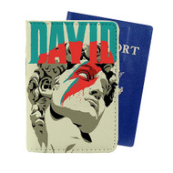 Onyourcases David Bowie Custom Passport Wallet Case With Credit Card Holder Awesome Personalized PU Leather Top Travel Trip Vacation Baggage Cover