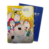 Onyourcases Family Guy 2022 Custom Passport Wallet Case With Credit Card Holder Awesome Personalized PU Leather Top Travel Trip Vacation Baggage Cover