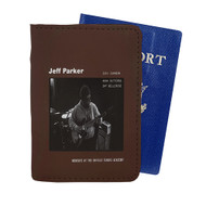 Onyourcases Jeff Parker Mondays at The Enfield Tennis Academy Custom Passport Wallet Case With Credit Card Holder Awesome Personalized PU Leather Top Travel Trip Vacation Baggage Cover