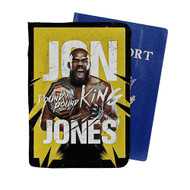 Onyourcases Jon Jones UFC Custom Passport Wallet Case With Credit Card Holder Awesome Personalized PU Leather Top Travel Trip Vacation Baggage Cover