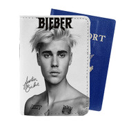 Onyourcases Justin Bieber Signed Custom Passport Wallet Case With Credit Card Holder Awesome Personalized PU Leather Top Travel Trip Vacation Baggage Cover