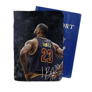 Onyourcases Lebron James Signed Custom Passport Wallet Case With Credit Card Holder Awesome Personalized PU Leather Top Travel Trip Vacation Baggage Cover