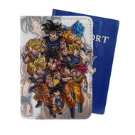 Onyourcases Legacy of Son Goku Dragon Ball Z Custom Passport Wallet Case With Credit Card Holder Awesome Personalized PU Leather Top Travel Trip Vacation Baggage Cover