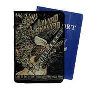 Onyourcases Lynyrd Skynyrd Bridgestone Arena Custom Passport Wallet Case With Credit Card Holder Awesome Personalized PU Leather Top Travel Trip Vacation Baggage Cover