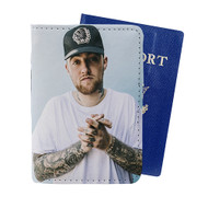 Onyourcases Mac Miller Music Custom Passport Wallet Case With Credit Card Holder Awesome Personalized PU Leather Top Travel Trip Vacation Baggage Cover