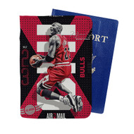 Onyourcases Michael Jordan 23 Custom Passport Wallet Case With Credit Card Holder Awesome Personalized PU Leather Top Travel Trip Vacation Baggage Cover