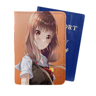 Onyourcases Miko Iino Kaguya sama Custom Passport Wallet Case With Credit Card Holder Awesome Personalized PU Leather Top Travel Trip Vacation Baggage Cover