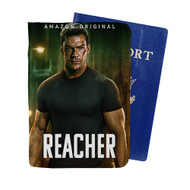 Onyourcases Reacher TV Series Custom Passport Wallet Case With Credit Card Holder Awesome Personalized PU Leather Top Travel Trip Vacation Baggage Cover