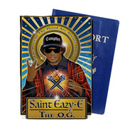 Onyourcases Saint Eazy E Custom Passport Wallet Case With Credit Card Holder Awesome Personalized PU Leather Top Travel Trip Vacation Baggage Cover