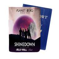 Onyourcases Shinedown Planet Zero Custom Passport Wallet Case With Credit Card Holder Awesome Personalized PU Leather Top Travel Trip Vacation Baggage Cover