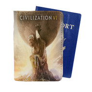 Onyourcases Sid Meier s Civilization VI Custom Passport Wallet Case With Credit Card Holder Awesome Personalized PU Leather Top Travel Trip Vacation Baggage Cover