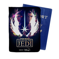 Onyourcases Star Wars Tales of the Jedi Custom Passport Wallet Case With Credit Card Holder Awesome Personalized PU Leather Top Travel Trip Vacation Baggage Cover