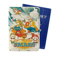 Onyourcases Super Smash Bros Nintendo Custom Passport Wallet Case With Credit Card Holder Awesome Personalized PU Leather Top Travel Trip Vacation Baggage Cover