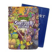 Onyourcases Teenage Mutant Ninja Turtles Shredder s Revenge Custom Passport Wallet Case With Credit Card Holder Awesome Personalized PU Leather Top Travel Trip Vacation Baggage Cover